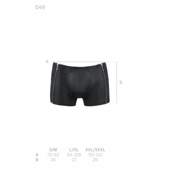 Schwarzer Herren Shorts 049 von Passion kaufen | Fesselliebe
