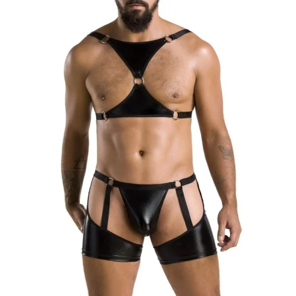 2-Teilgies Herren Set 047 Schwarz von Passion kaufen | Fesselliebe