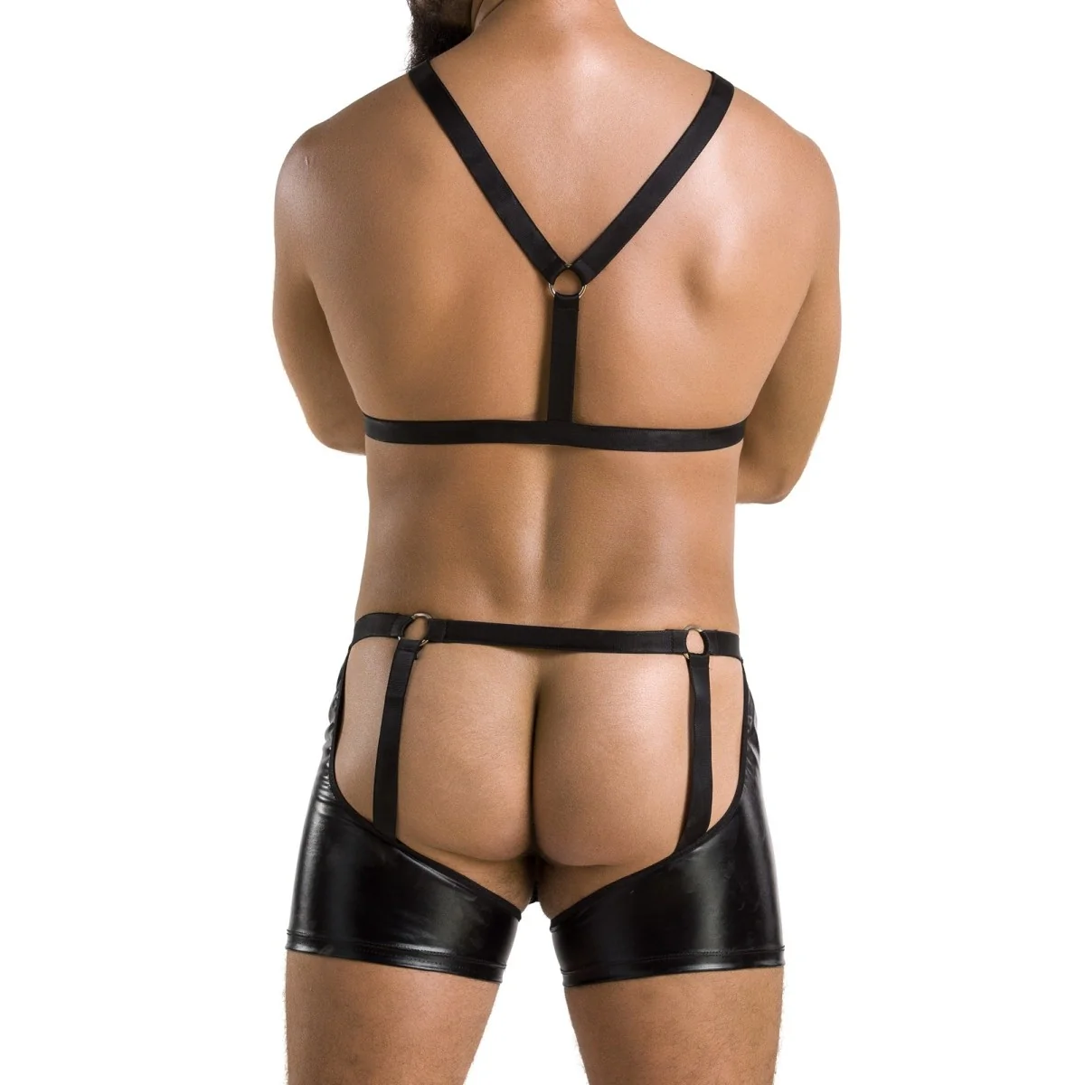 2-Teilgies Herren Set 047 Schwarz von Passion kaufen | Fesselliebe