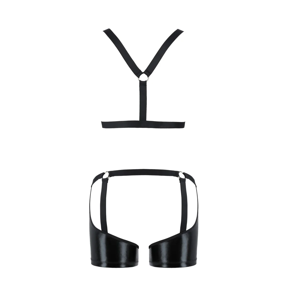 2-Teilgies Herren Set 047 Schwarz von Passion kaufen | Fesselliebe