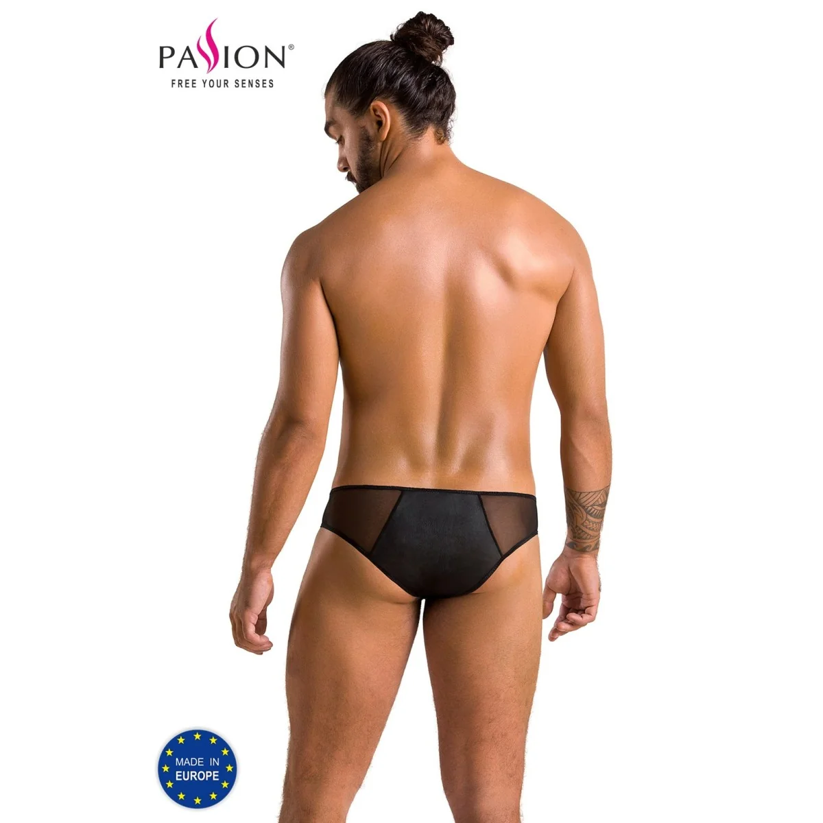 Schwarzer Herren Slip 042 von Passion kaufen | Fesselliebe