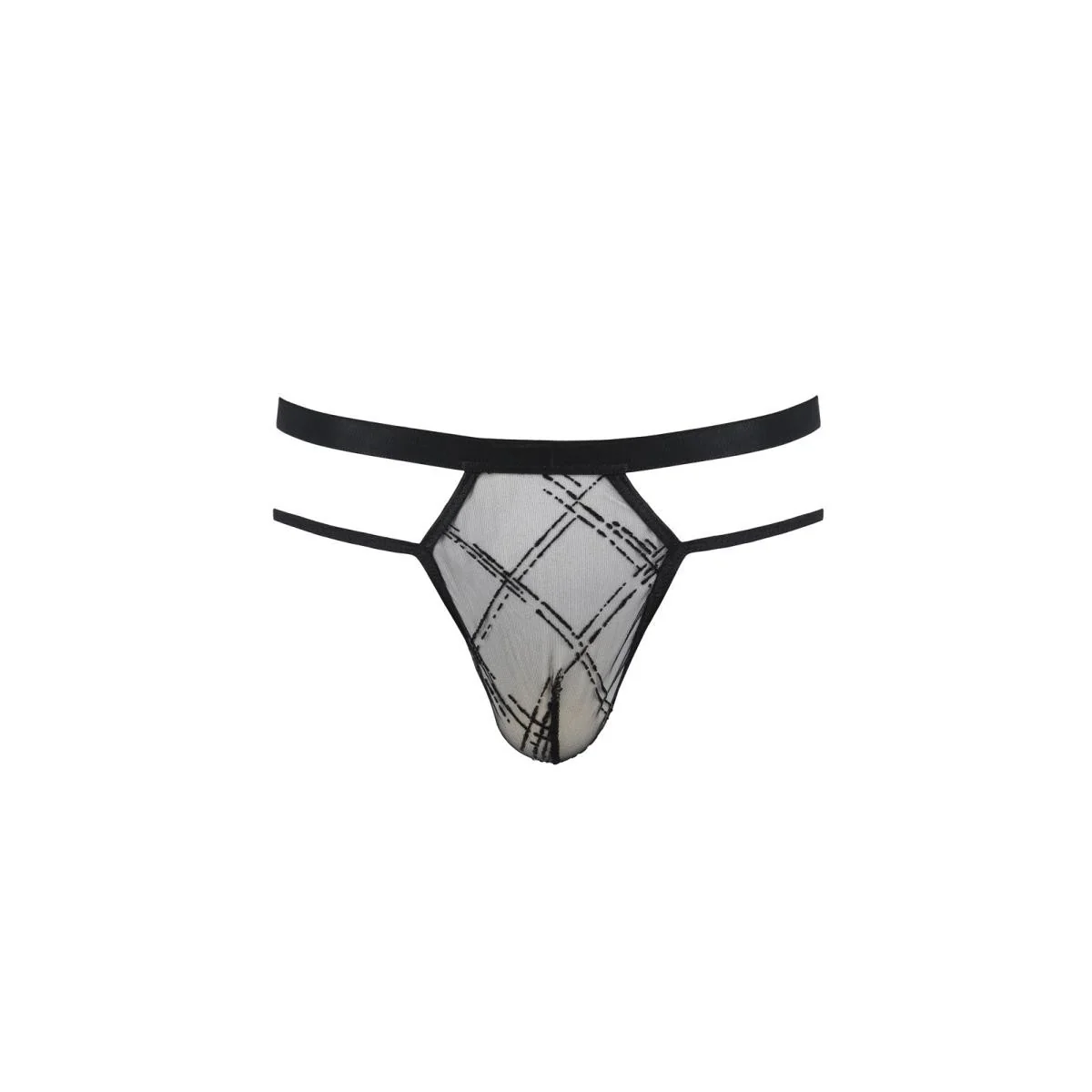 Schwarzer Männer String 029 von Passion kaufen | Fesselliebe