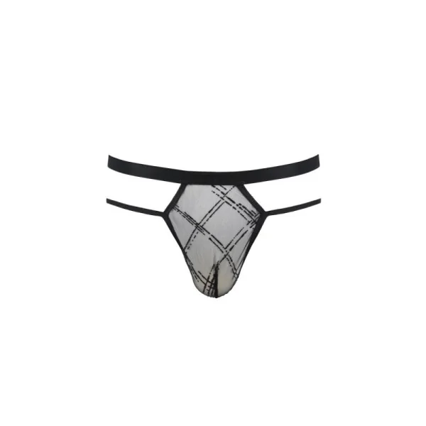 Schwarzer Männer String 029 von Passion kaufen | Fesselliebe