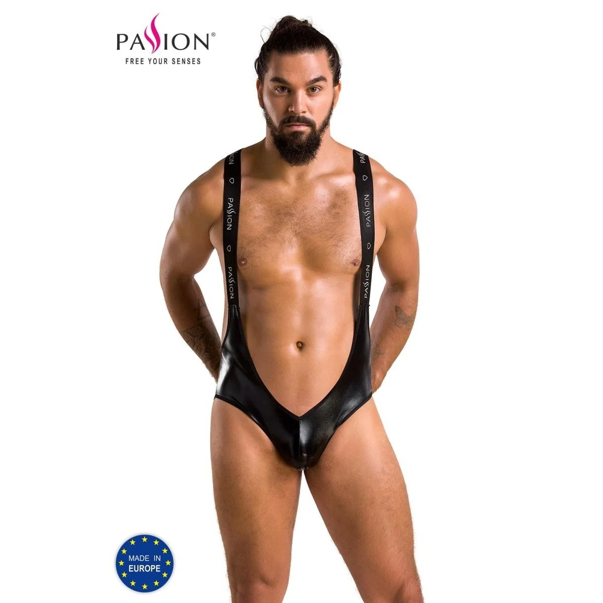 Schwarzer Body Ouvert 027 von Passion kaufen | Fesselliebe