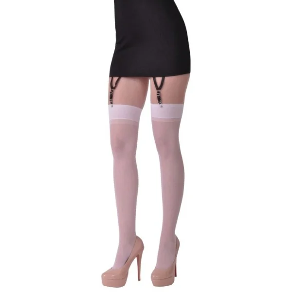 Weiße Strümpfe Vanessa von Legg Story kaufen | Fesselliebe