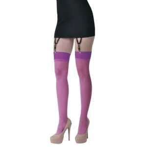 Lila Strümpfe Vanessa von Legg Story kaufen | Fesselliebe
