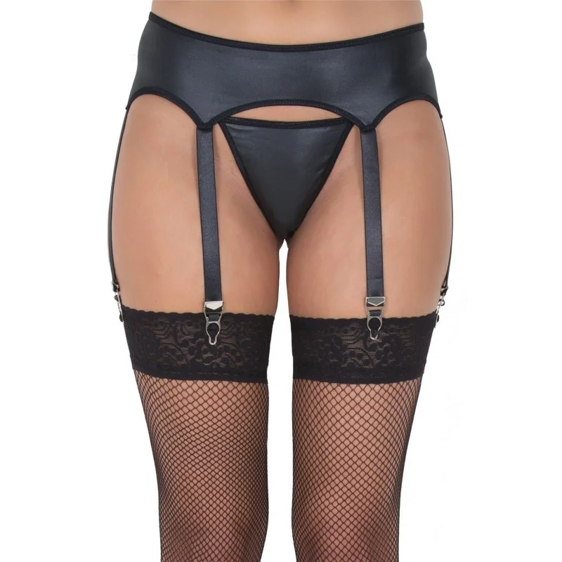 Schwarzer Strumpfhalter Vegas von Legg Story kaufen | Fesselliebe 2