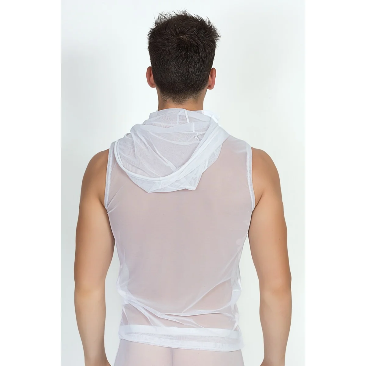 Weißes V-Shirt Malibu 2 92-77 von Look Me kaufen | Fesselliebe