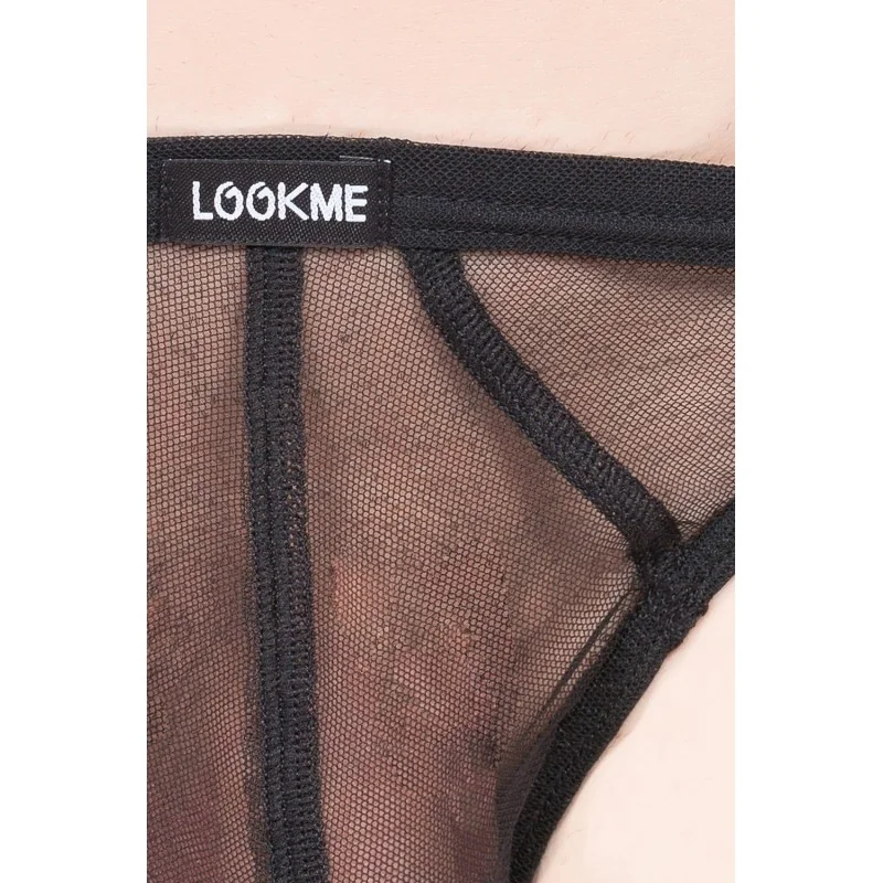 Schwarzer Tanga-Slip Malibu 2 92-61 von Look Me kaufen | Fesselliebe 2