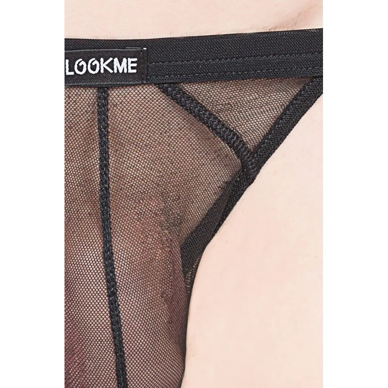 Schwarzer String Malibu 2 92-57 von Look Me kaufen | Fesselliebe 2