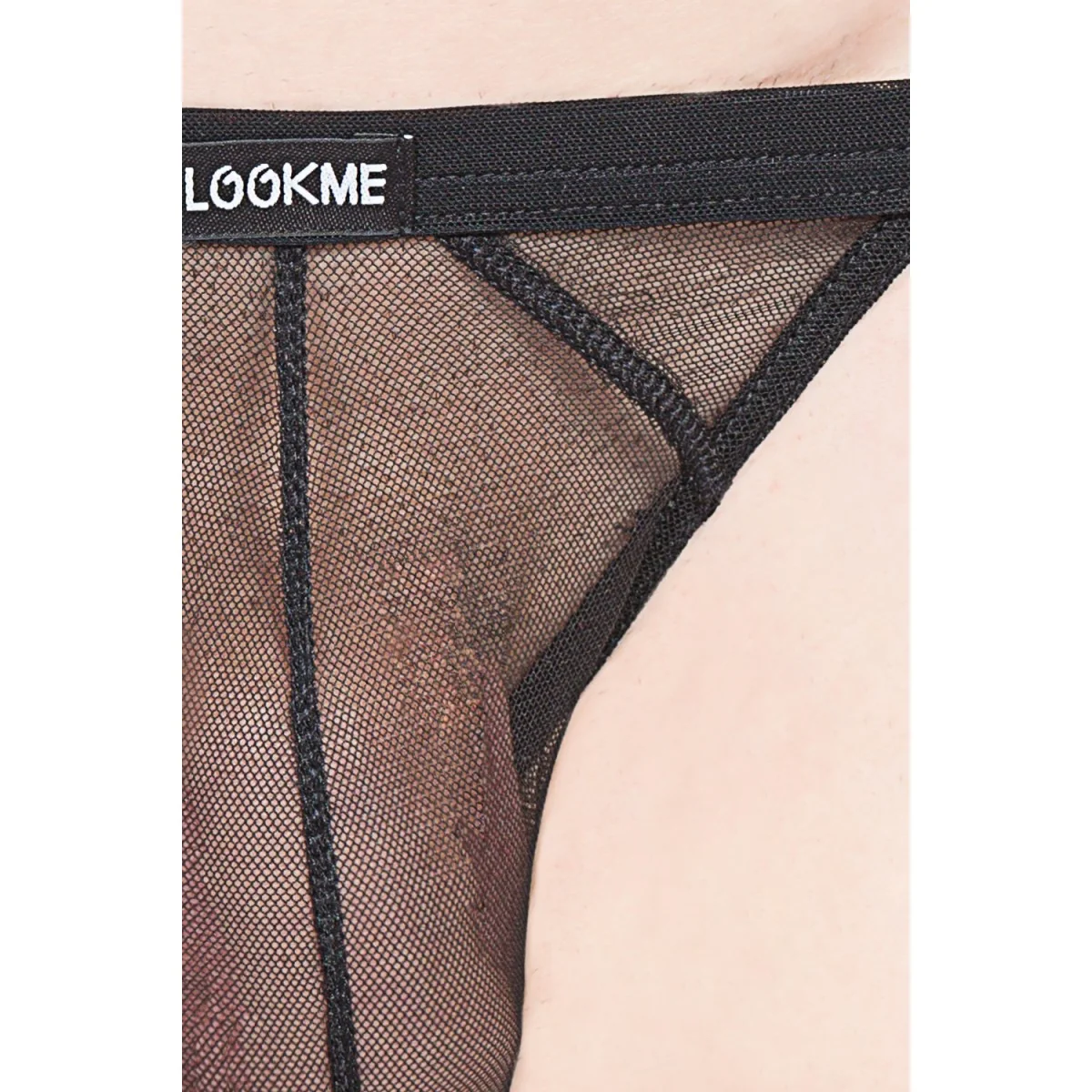 Schwarzer String Malibu 2 92-57 von Look Me kaufen | Fesselliebe