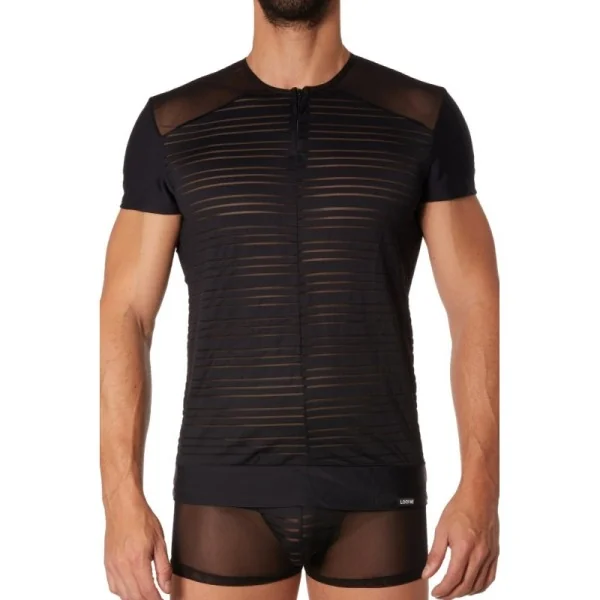 Schwarzes Herren T-Shirt 906-81 von Look Me kaufen | Fesselliebe