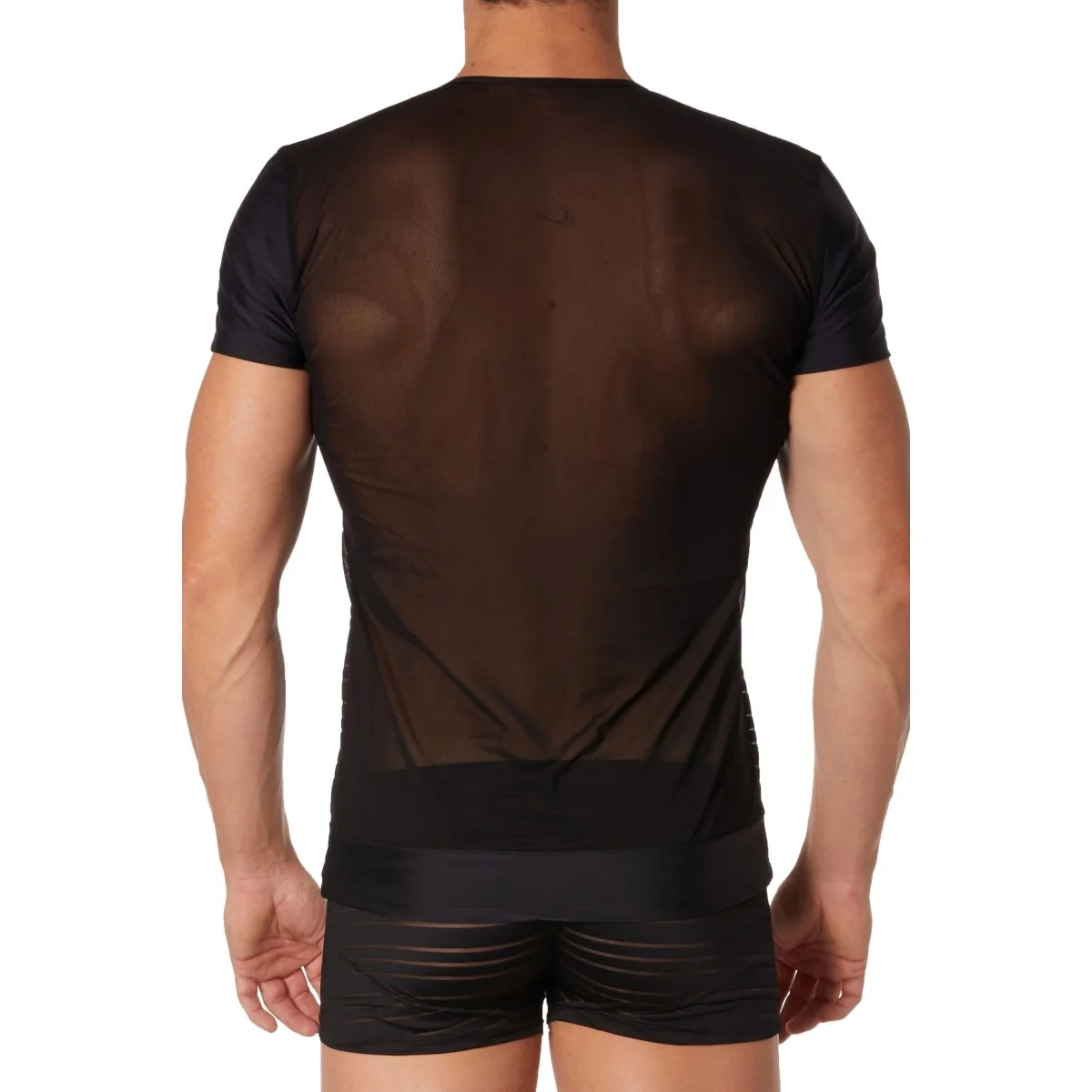 Schwarzes Herren T-Shirt 906-81 von Look Me kaufen | Fesselliebe