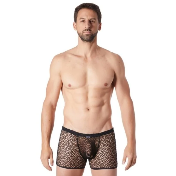 Schwarze Netz Boxer Short Fetish 810-67 von Look Me kaufen | Fesselliebe