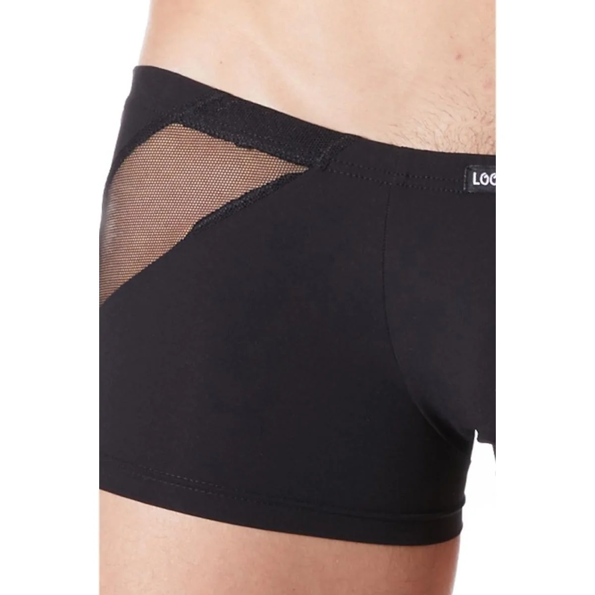 Schwarzer Herren Boxer Shorts 808-67 von Look Me kaufen | Fesselliebe