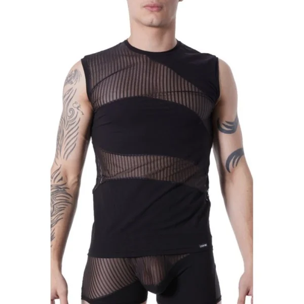 Schwarzes T-Shirt Shade 803-77 von Look Me kaufen | Fesselliebe