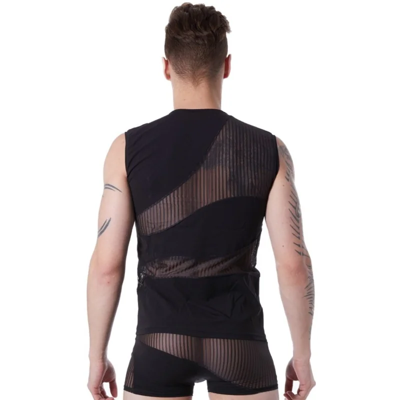 Schwarzes T-Shirt Shade 803-77 von Look Me kaufen | Fesselliebe 2