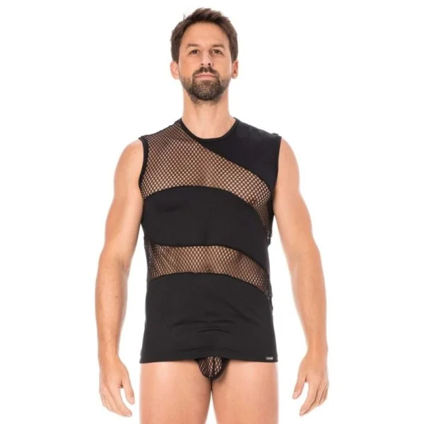 Schwarzes T-Shirt Shade 803-77 von Look Me kaufen | Fesselliebe