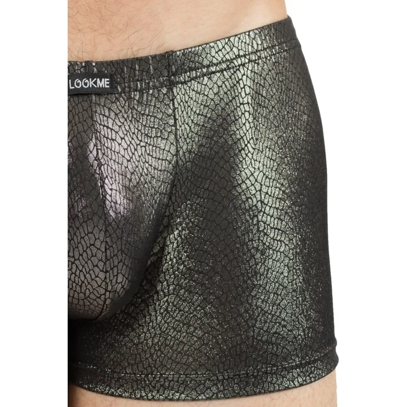 Silberner Herren-Boxer Reptile 60-67 von Look Me kaufen | Fesselliebe 2