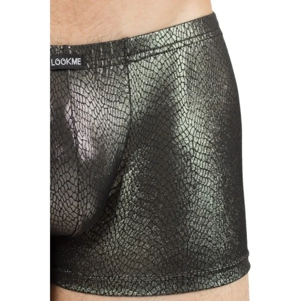 Silberner Herren-Boxer Reptile 60-67 von Look Me kaufen | Fesselliebe