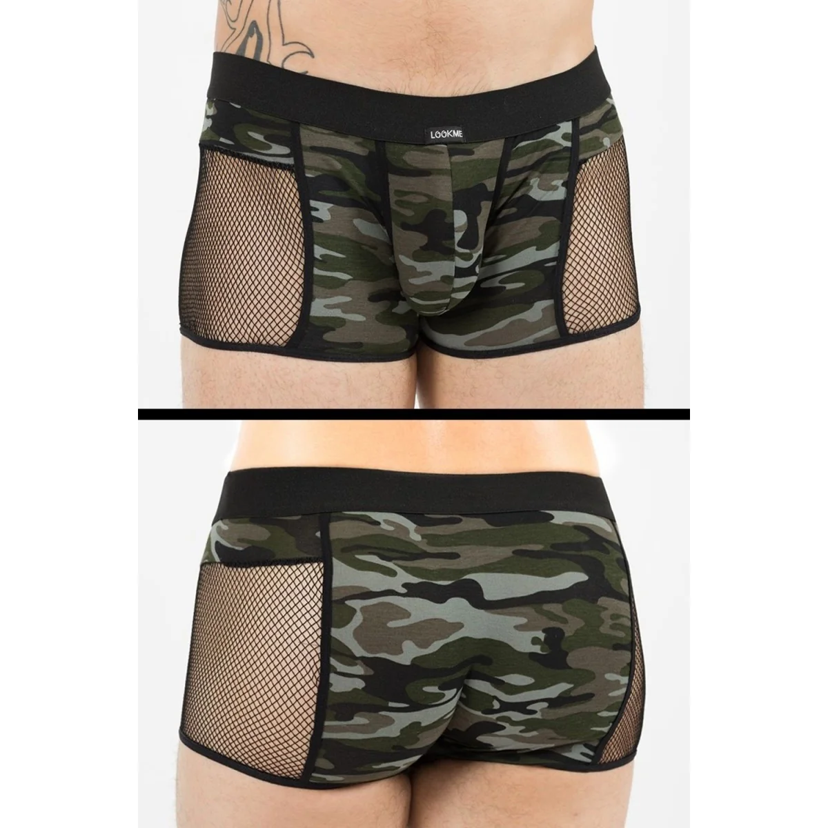 Camouflage Boxer Short Military 58-67 von Look Me kaufen | Fesselliebe