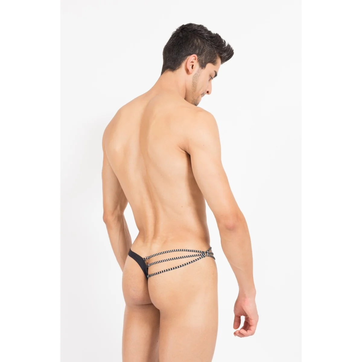 Schwarzer Herren String Alliance von Look Me kaufen | Fesselliebe