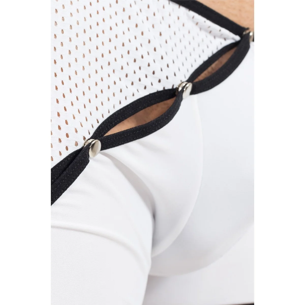 Weiß/Schwarzer Herren-Boxer Mixing 43-67 von Look Me kaufen | Fesselliebe