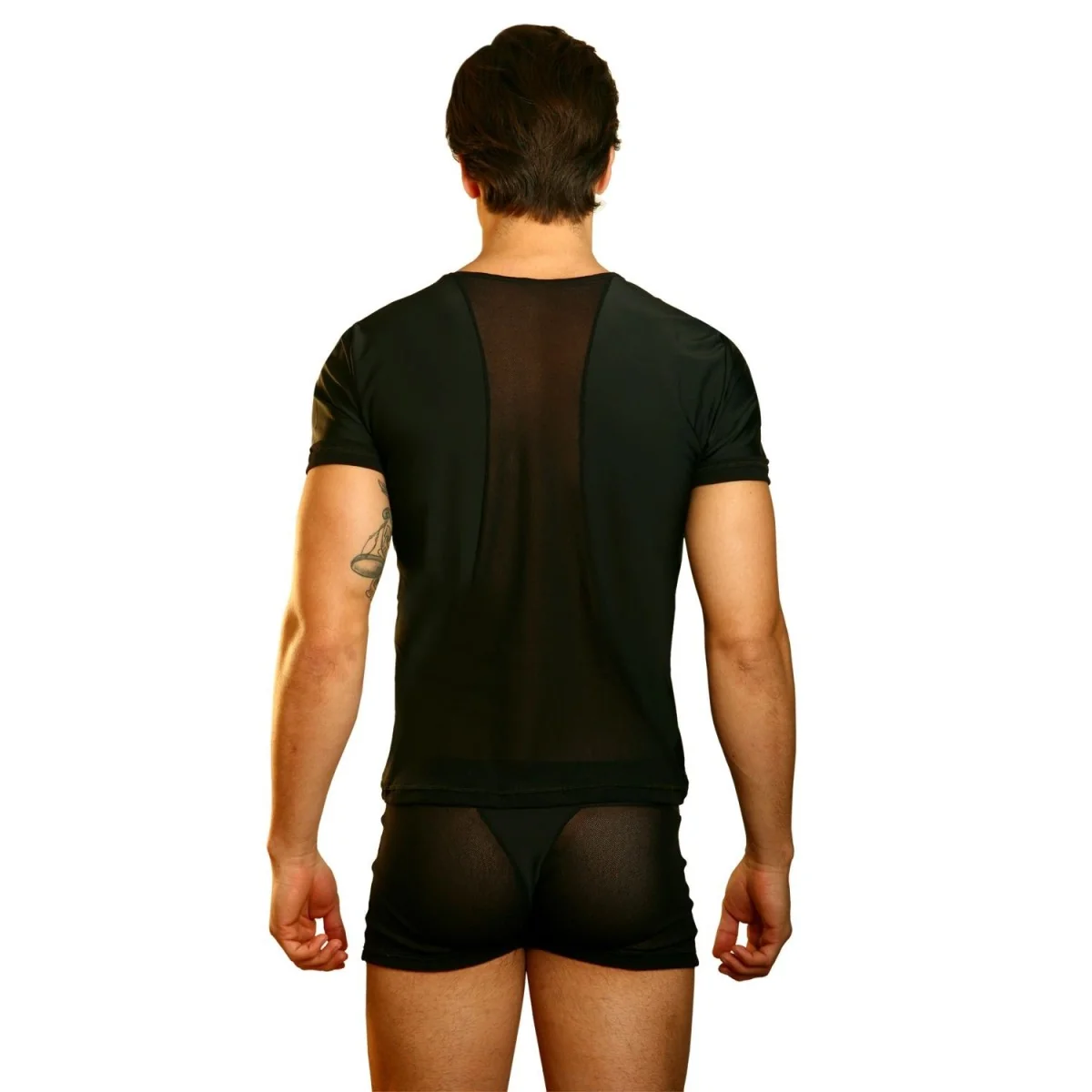 Schwarzes Herren T-Shirt Open Spirit von Look Me kaufen | Fesselliebe