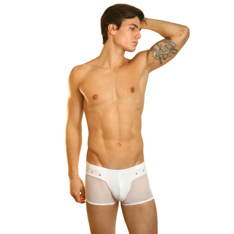 Weißer Herren Boxer Open Spirit von Look Me kaufen | Fesselliebe