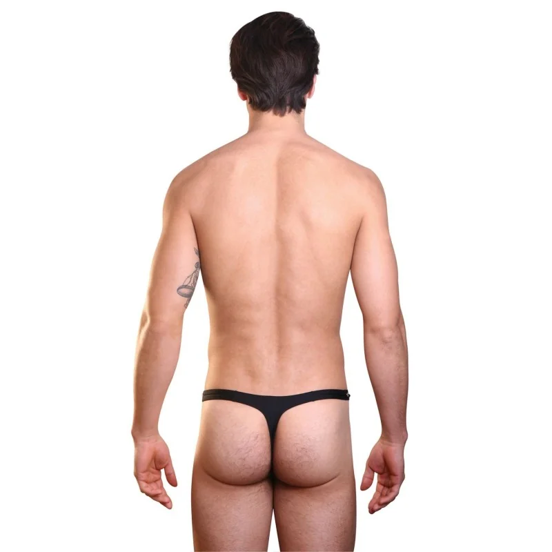 Schwarzer Männer String Open Spirit von Look Me kaufen | Fesselliebe 2