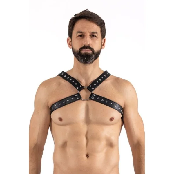 Schwarzer Schulter-Harness Lm275016blk von Look Me kaufen | Fesselliebe