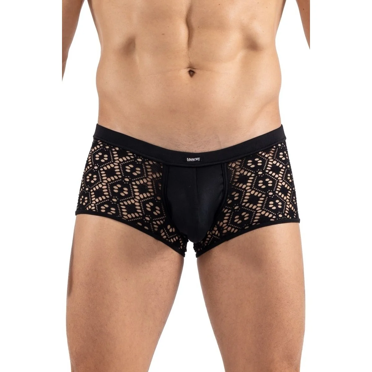 Schwarzer Boxer Shorts 2407-67 von Look Me kaufen | Fesselliebe