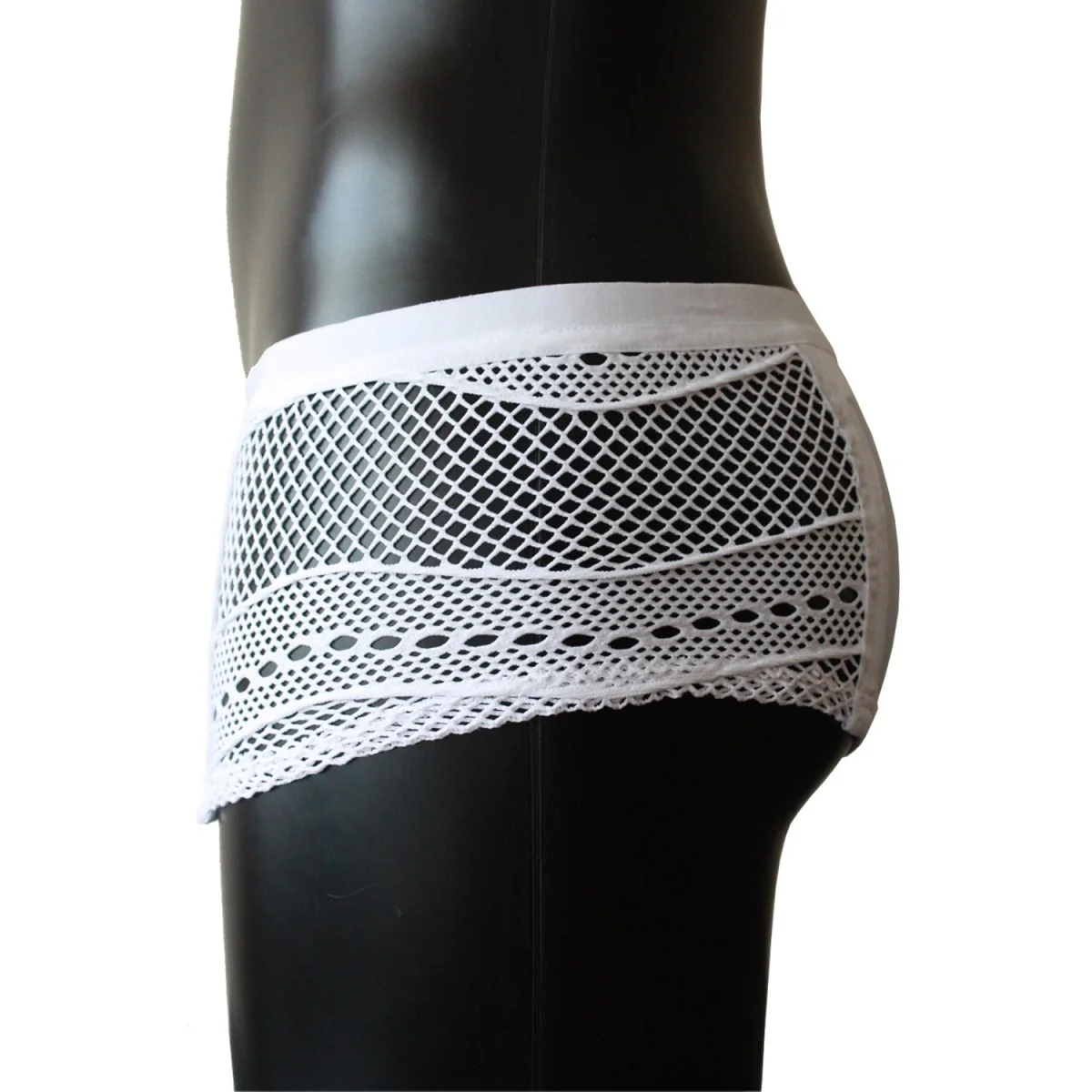 Weiße Herren Mini-Pant Visible Man von Look Me kaufen | Fesselliebe