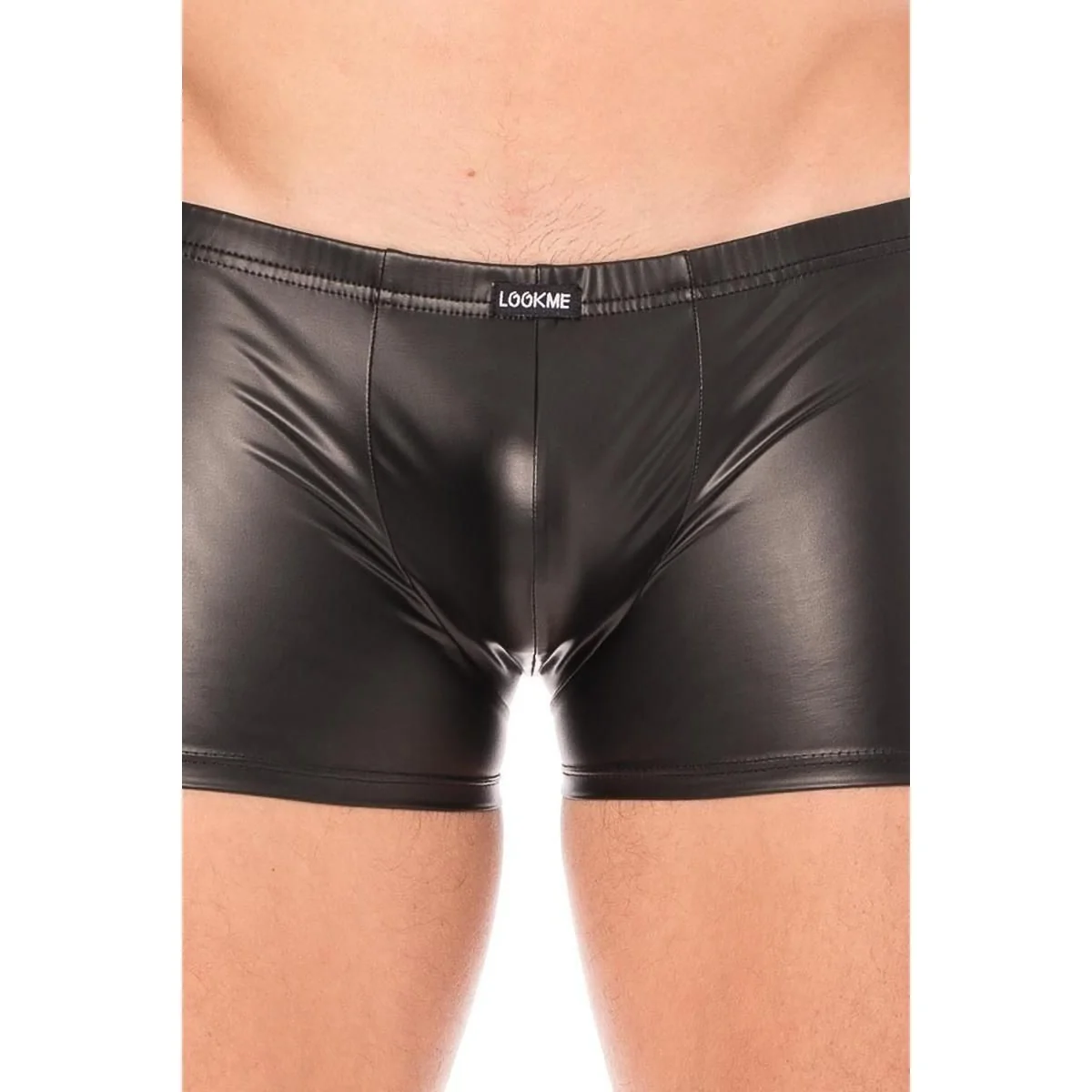 Schwarze Wetlook-Boxer 2008-67 von Look Me kaufen | Fesselliebe