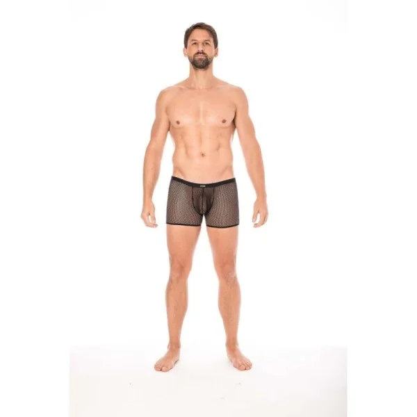Schwarze Netz Boxer Short 2007-67 von Look Me kaufen | Fesselliebe