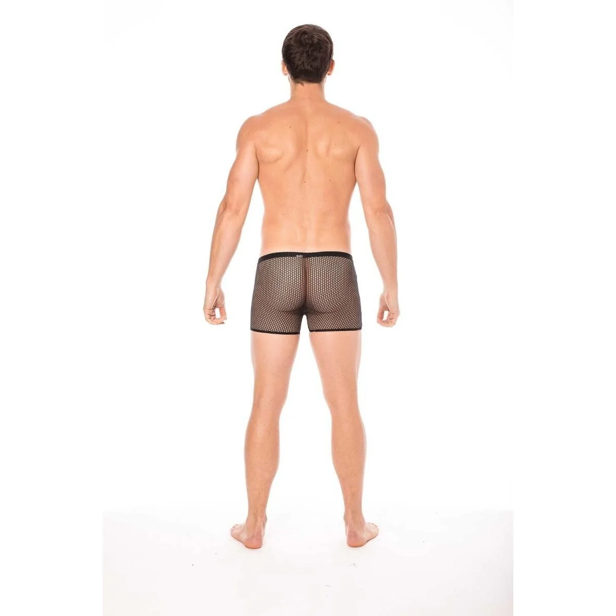 Schwarze Netz Boxer Short 2007-67 von Look Me kaufen | Fesselliebe