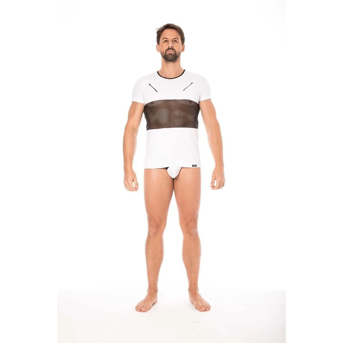 Herren T-Shirt 2004-81 Weiß von Look Me kaufen | Fesselliebe