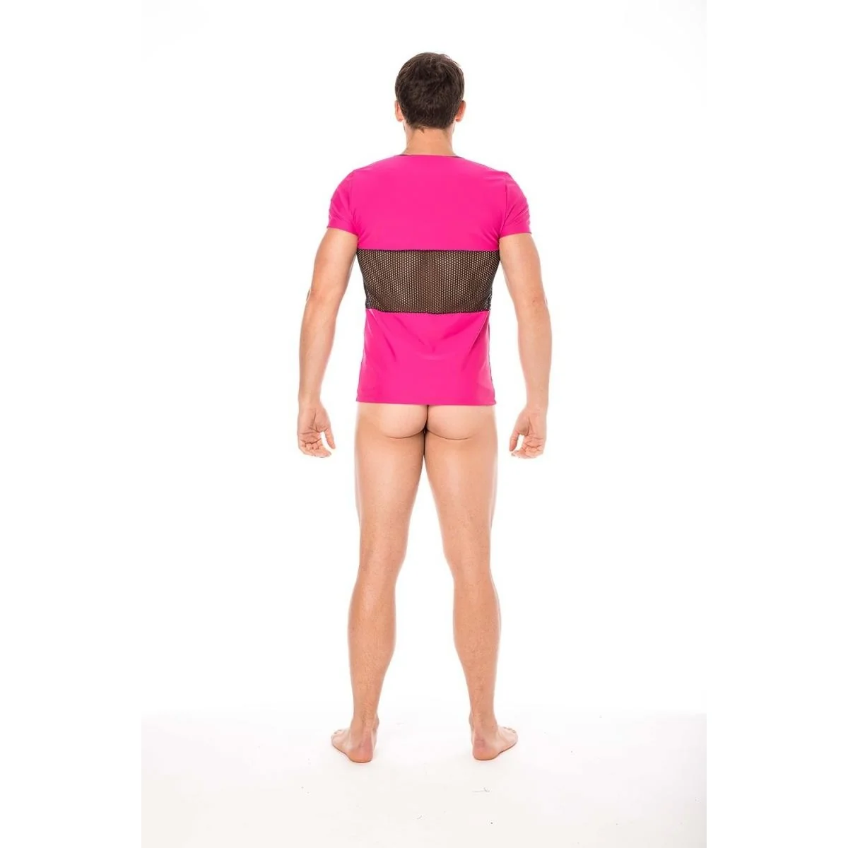 Herren T-Shirt 2004-81 Magenta von Look Me kaufen | Fesselliebe