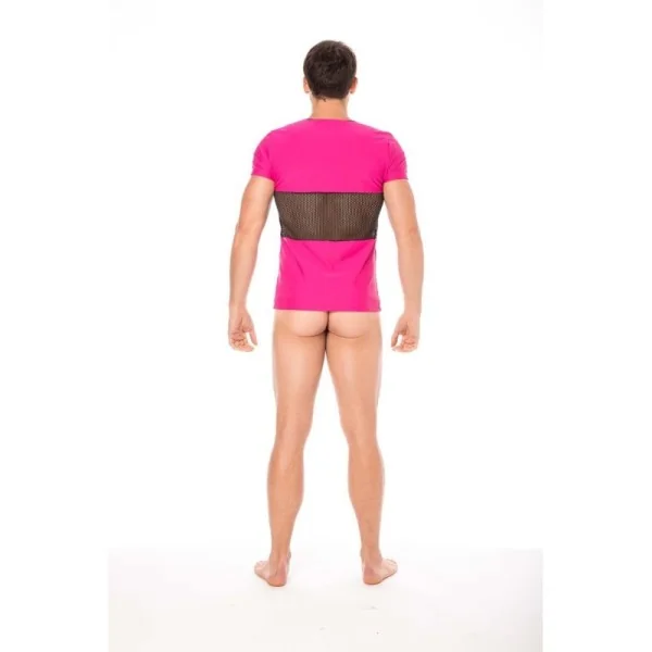 Herren T-Shirt 2004-81 Magenta von Look Me kaufen | Fesselliebe