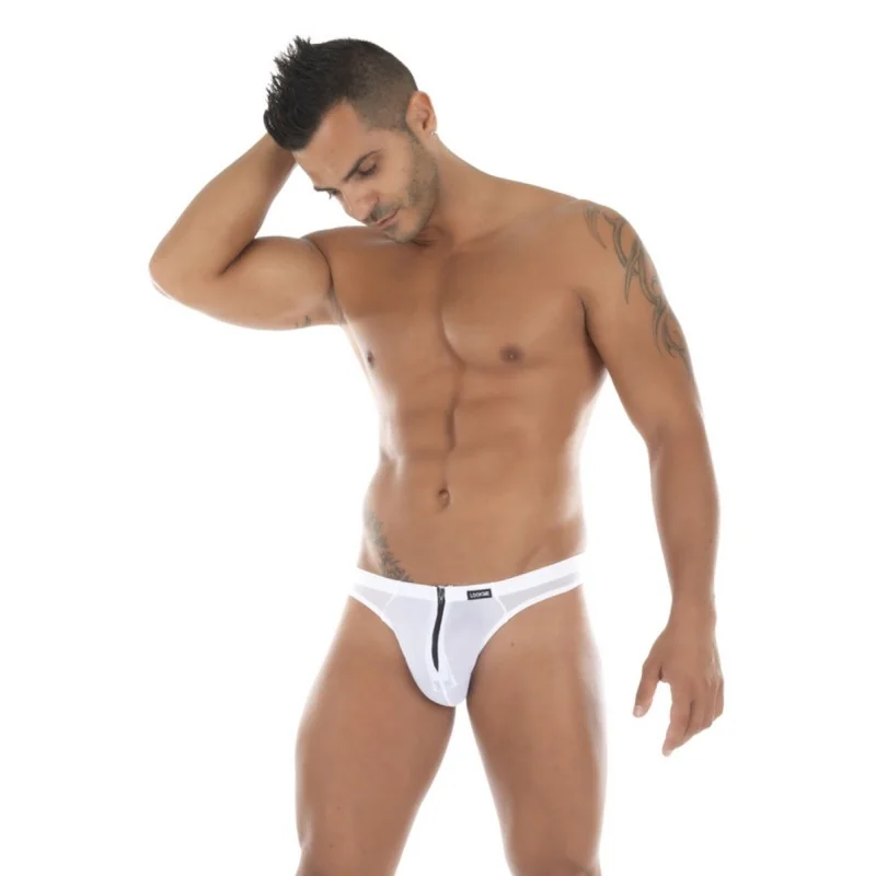 Weißer Herren String Wiz von Look Me kaufen | Fesselliebe