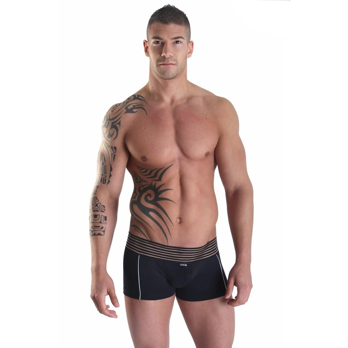 Schwarze Boxer Short Idol 15-67 von Look Me kaufen | Fesselliebe