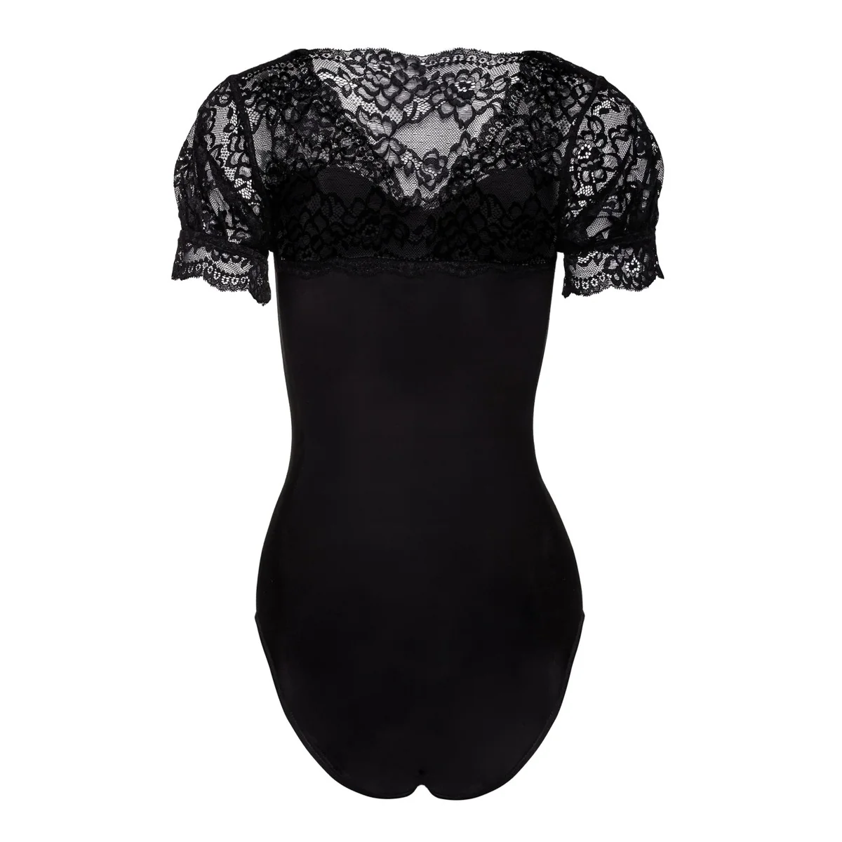 Schwarzer Body mit Spitze Ka923338 von Kalimo kaufen | Fesselliebe