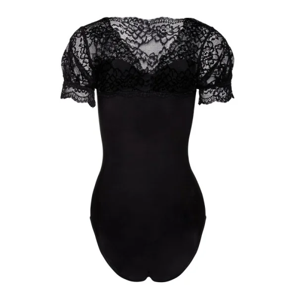 Schwarzer Body mit Spitze Ka923338 von Kalimo kaufen | Fesselliebe
