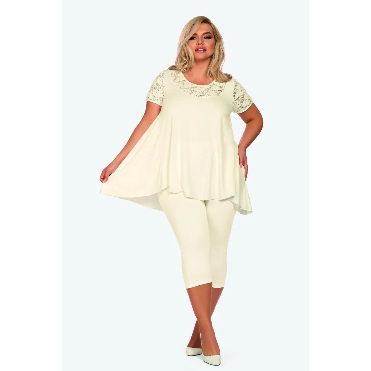 Ecru Pyjama H182218 von Hamana kaufen | Fesselliebe