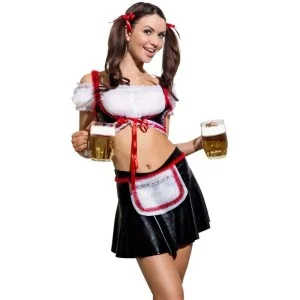 5teiliges Outfit Waitress Heidi von Hamana Dessous kaufen | Fesselliebe