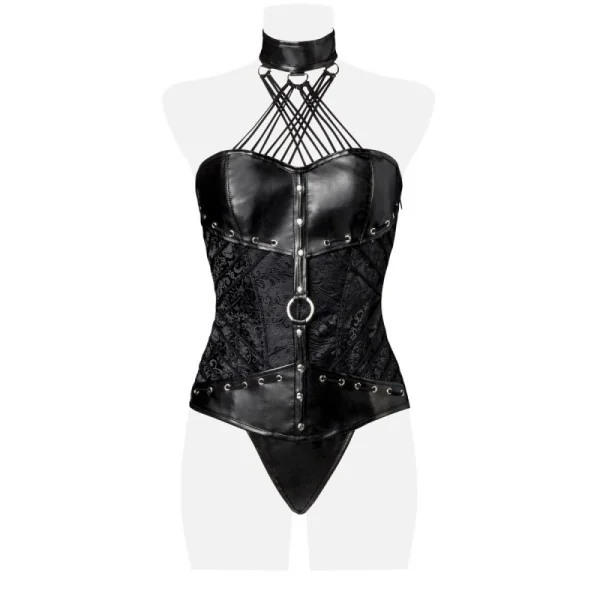 Corsage mit String 14494 von Grey Velvet kaufen | Fesselliebe