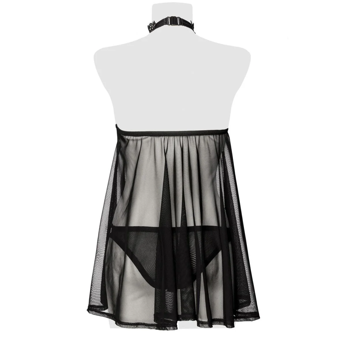 Schwarzes Negligé 20026 von Grey Velvet kaufen | Fesselliebe