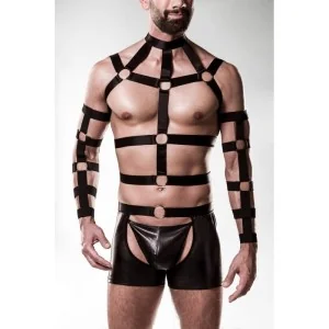 5-Teilges Harness-Set 20050 von Grey Velvet kaufen | Fesselliebe