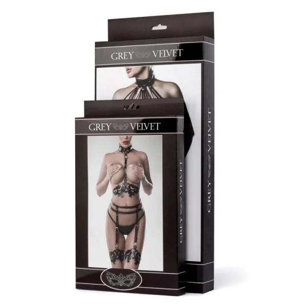 3-Teilges Erotikset Set 20204 von Grey Velvet kaufen | Fesselliebe