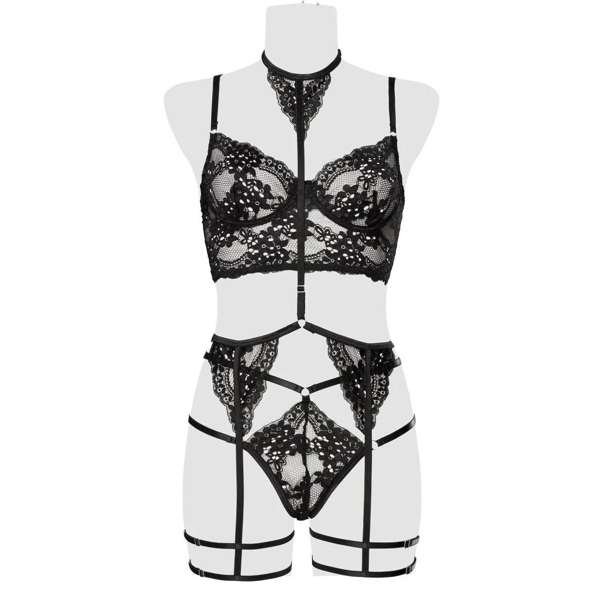 3-Teilges Set 15313 von Grey Velvet kaufen | Fesselliebe